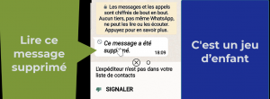 lire les messages WhatsApp supprimés par vos contacts