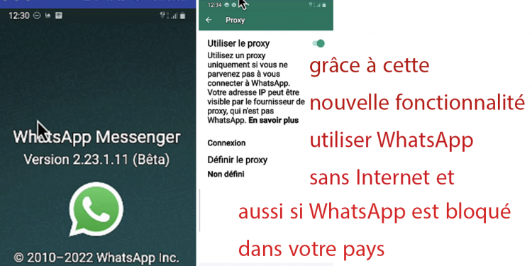 utiliser WhatsApp sans Internet
