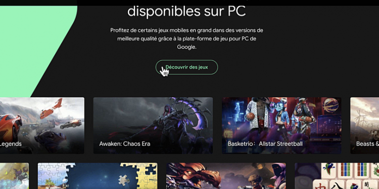 jeux Android sur PC