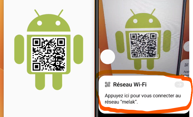 WIFI en code QR