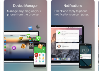 partage de données entre téléphone et PC