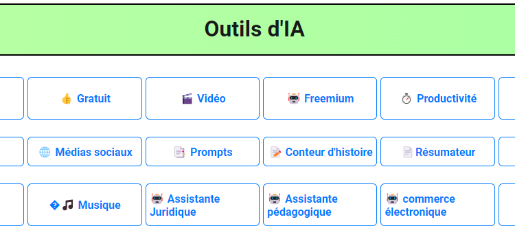 les outils ia