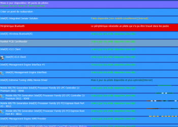 installer les pilotes Windows