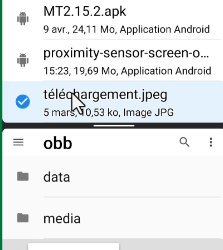 data et obb sur Android
