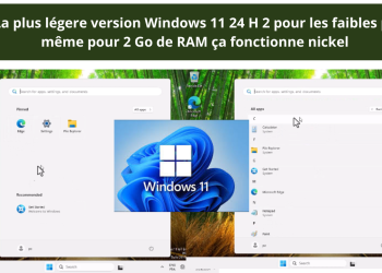 la version la plus allegée de Windows 11