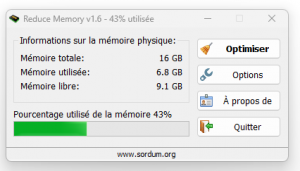 optimiser la RAM optimiser la RAM