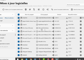 gérer vos logiciels